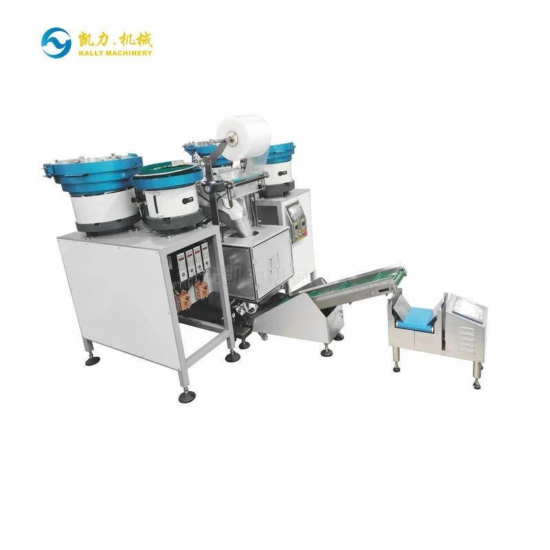 Four Feeders Counting Packaging Machine For New Energy Components best