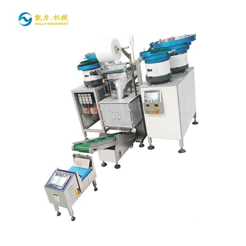 Four Feeders Counting Packaging Machine For New Energy Components suppliers