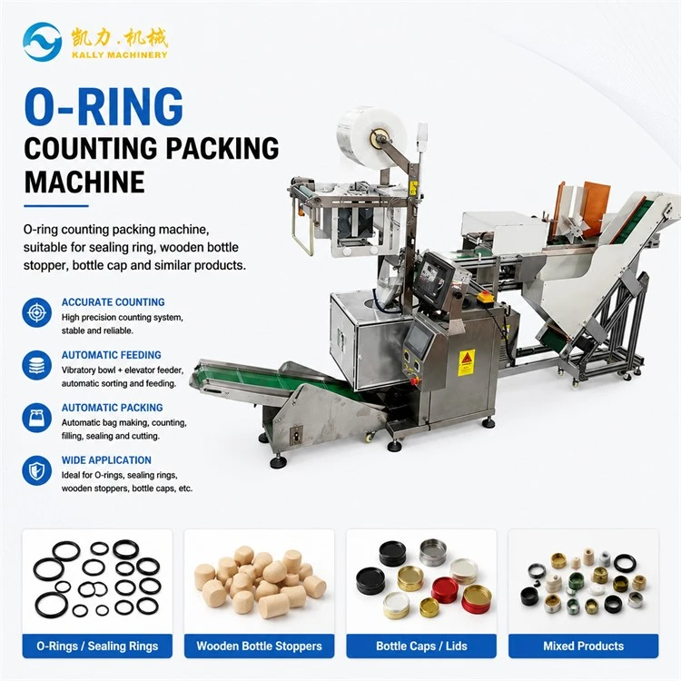 Automatic O-ring Counting Packaging Machine