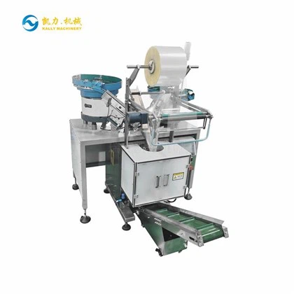 Double Disc Automatic Counting Packing Machine For Flat Parts