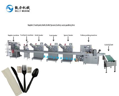 Aviation Tableware Wrapping Machine